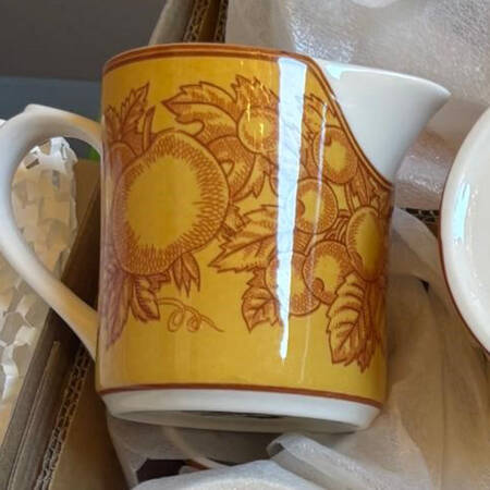 Golden Harvest Creamer by Saint James