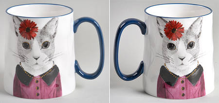 Hipster Animals Mug