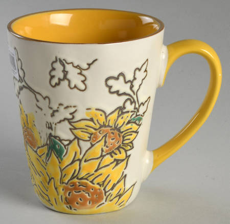 Gilded Sunflower Mug