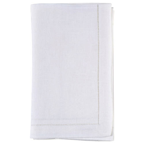 Fine Linens, Napkins (4 Pack) 20" x 20" White Napkin