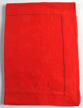 Fine Linens, Napkins (4 Pack) 14" x 20" Red Placemat