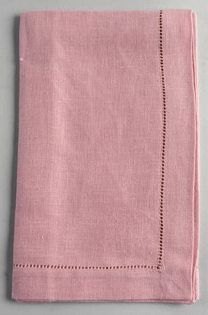 Fine Linens, Napkins (4 Pack) 20" x 20" Blush Napkin