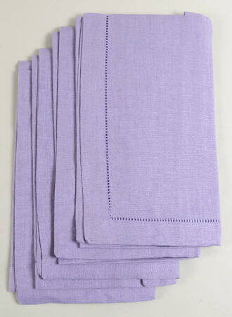 Fine Linens, Napkins (4 Pack) 20" x 20" Amethyst Napkin