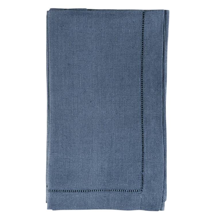Fine Linens, Napkins (4 Pack) 20" x 20" Indigo Napkin