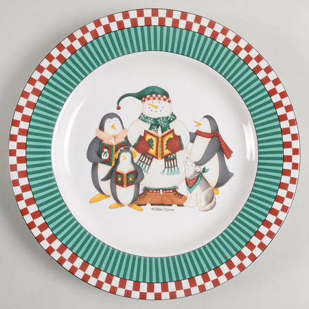 Winter Follies Salad Plate by Sakura