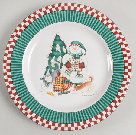 Winter Follies Salad Plate by Sakura