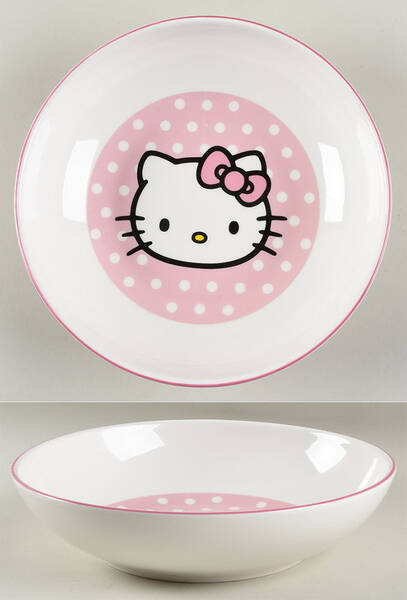 Hello Kitty (Miscellaneous) Individual Dinner Bowl