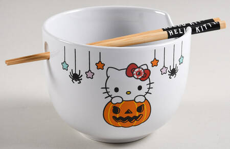 Hello Kitty (Miscellaneous) Noodle Bowl & Chopsticks Set