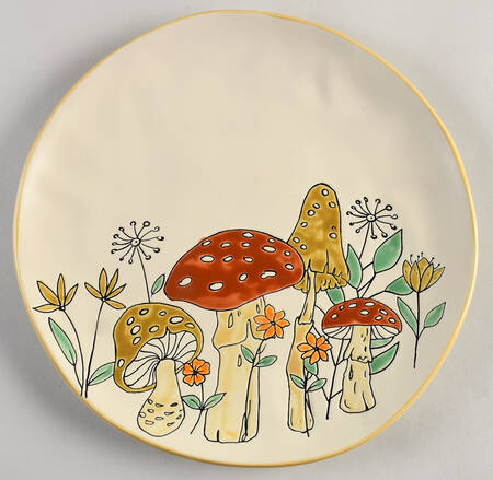 Fall Garden Mushroom by Spectrum