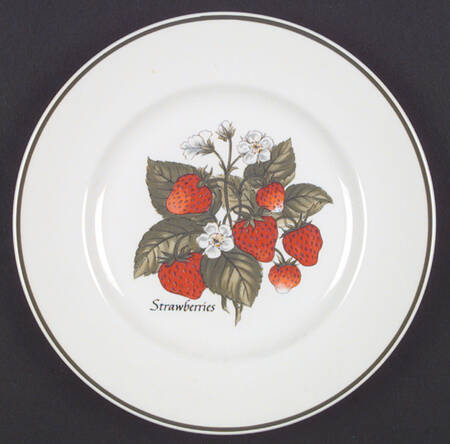 Staffordshire Gardens Salad Plate