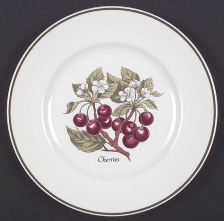 Staffordshire Gardens Salad Plate