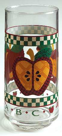 A Is For Apple 12 Oz Glassware Tumbler
