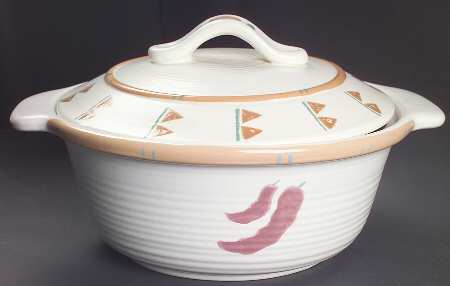 Taos 2.5 Qt Round Covered Casserole