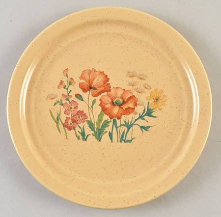 Wildflower Luncheon Plate