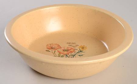 Wildflower 8" Round Vegetable Bowl