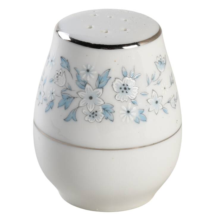 Brocade (Platinum Trim) Salt Shaker