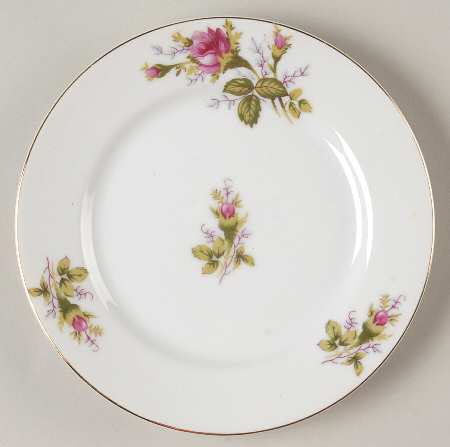 Moss Rose Bread & Butter Plate