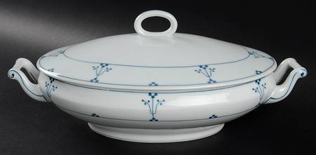 Bavarian Blue Oval Covered Vegetable by Thomas