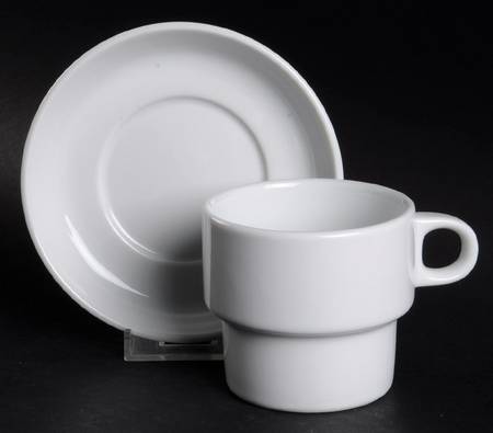TC100 Flat Cup & Saucer Set by Thomas