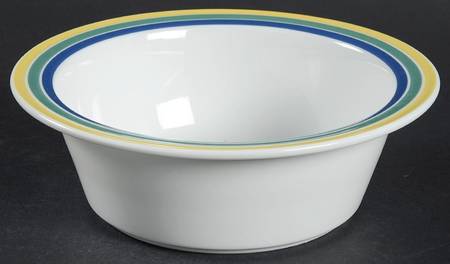 Tricolor Rim Cereal Bowl by Thomas