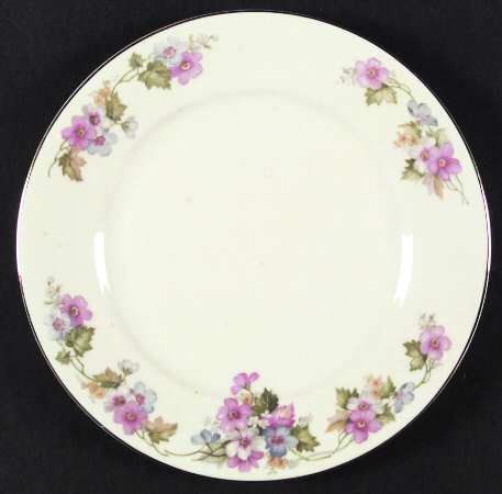 Springtime (Ivory Background, Pink Blue Gray) by Thun