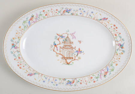 Audubon 15" Oval Serving Platter