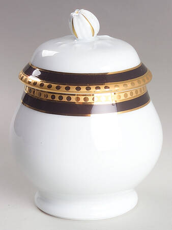 Black Band Sugar Bowl & Lid