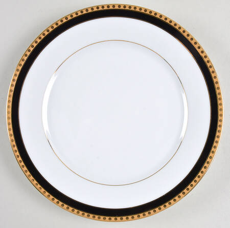 Black Band Salad/Dessert Plate