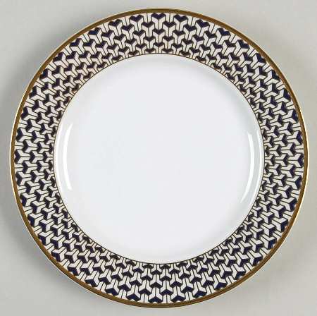 Manhattan Blue Salad Plate by Tiffany