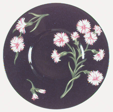 Mrs Delany's Flowers Saucer for Flat Demitasse Cup