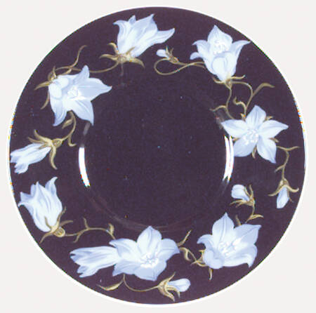 Mrs Delany's Flowers Saucer for Flat Demitasse Cup