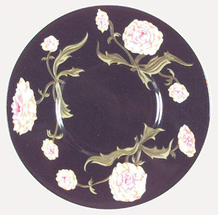 Mrs Delany's Flowers Saucer for Flat Demitasse Cup