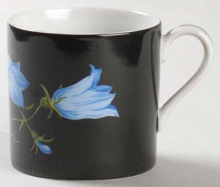 Mrs Delany's Flowers Flat Demitasse Cup