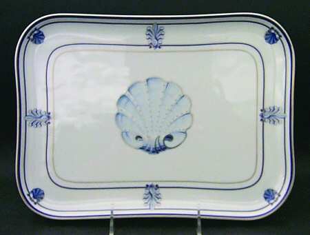 Shell & Thread (Limoges) Rectangular Tray