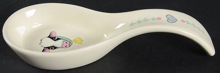 Buttercup Spoon Rest/Holder (Holds 1 Spoon)
