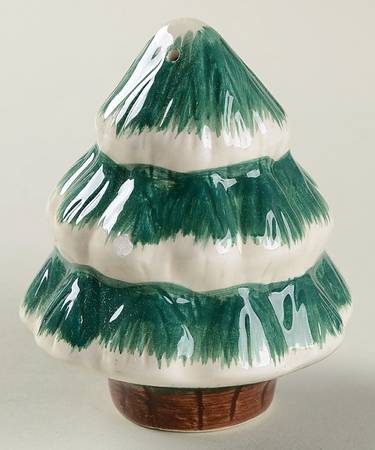 Cabin In The Snow Figural Salt Shaker by Tienshan