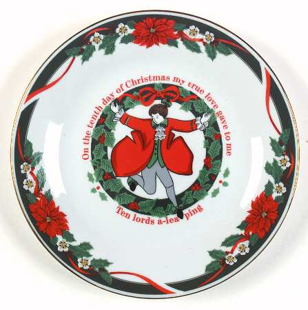 Deck The Halls (Verge) Accent Salad Plate