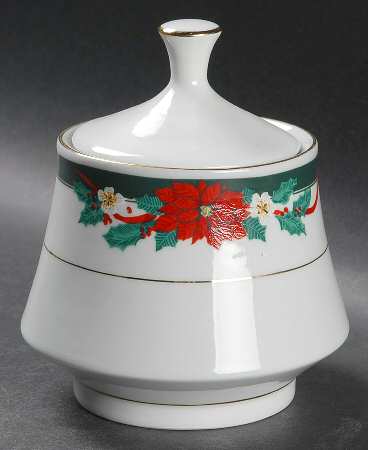 Deck The Halls (Verge) Sugar Bowl & Lid