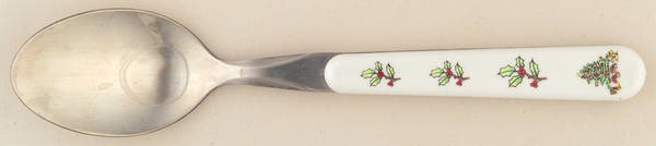 Holiday Hostess (Trim, Gold Band) Teaspoon