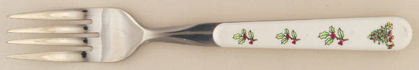 Holiday Hostess (Trim, Gold Band) Individual Salad Fork