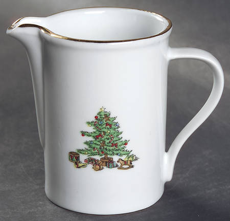 Holiday Hostess (Trim, Gold Band) Creamer