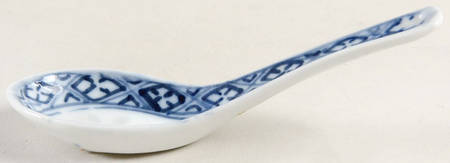 Rice Flower Sauce Dip Spoon