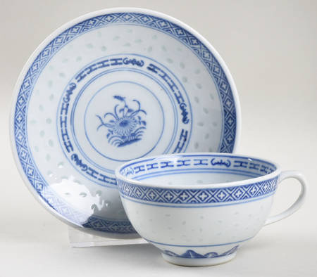 Flat Cup & Saucer Set