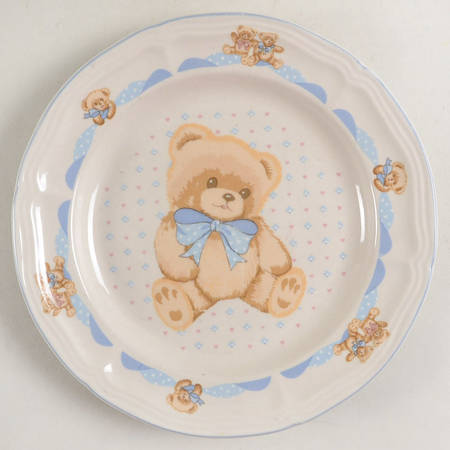 Theodore Bear Salad Plate