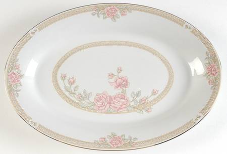TIE8 13" Oval Serving Platter