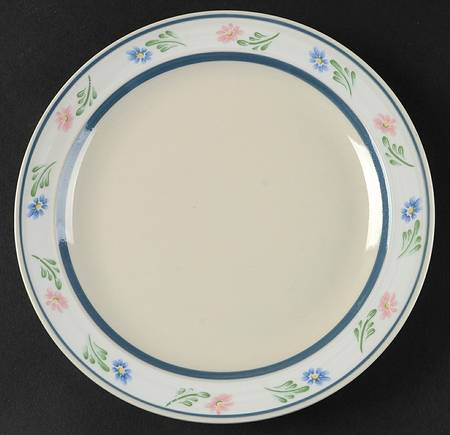 Wild Flowers Salad Plate