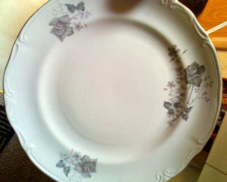 TIL5 Dinner Plate by R S Tillowitz