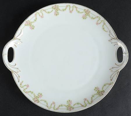 Arbutus Handled Cake Plate