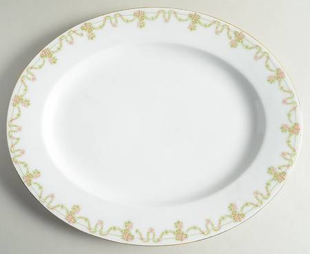 Arbutus 14" Oval Serving Platter
