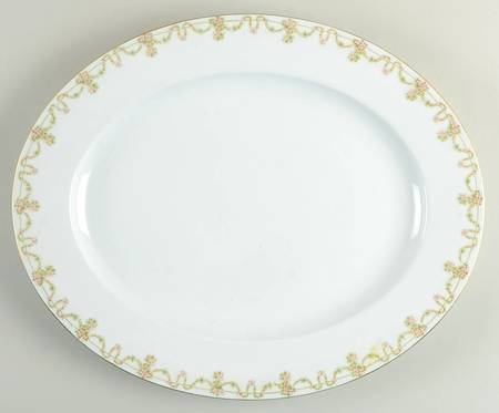 Arbutus 17" Oval Serving Platter